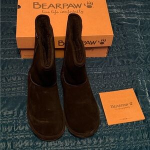 BearPaw Dark Suede Footwear